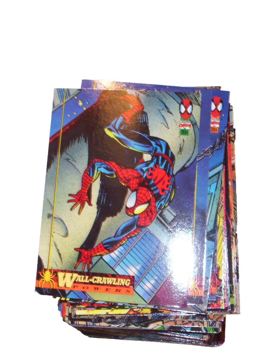 スパイダーマン トレーディングカードセット Amazon.com: 1994 Amazing Spiderman Trading Card Set (Complete 150