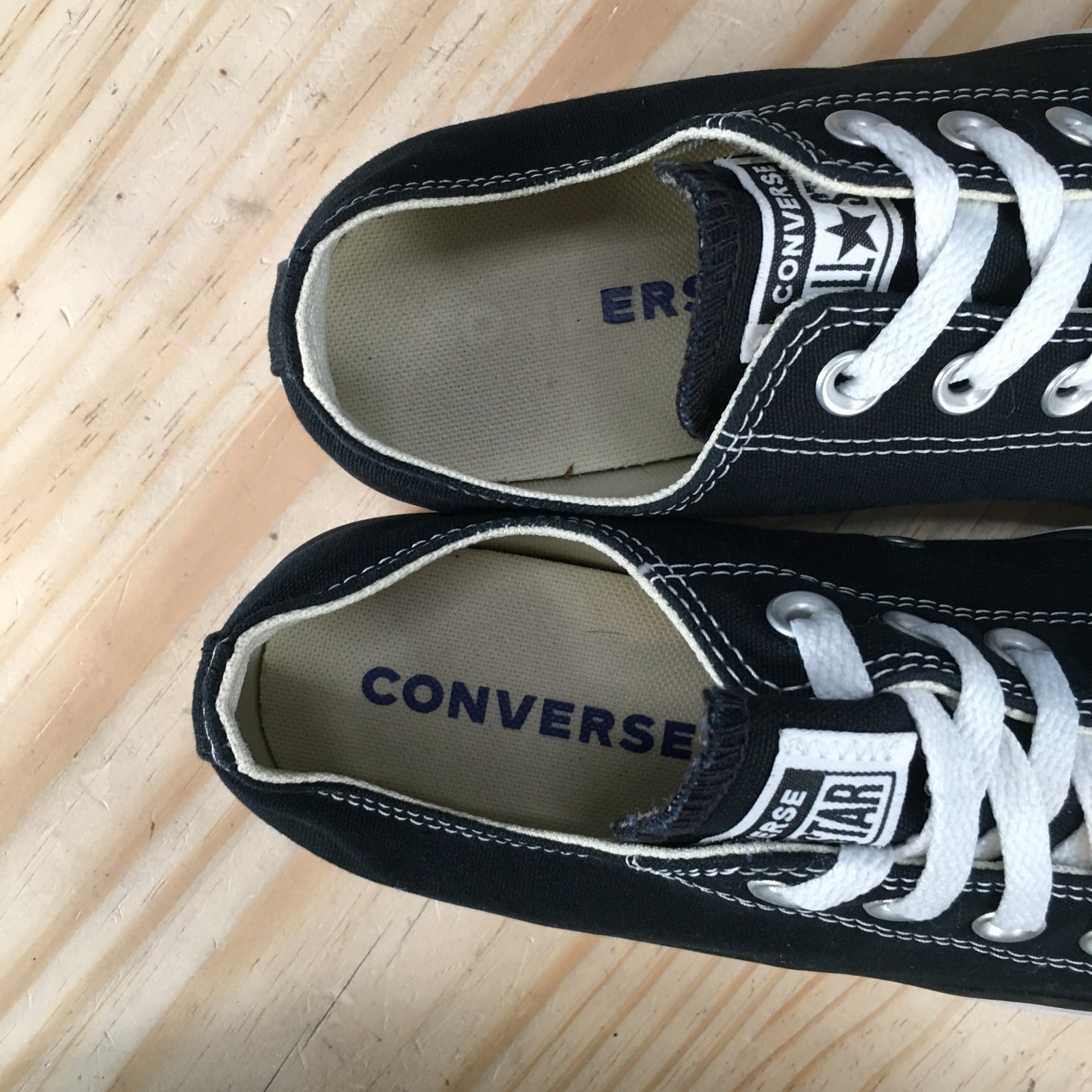 Converse Chuck Taylor All Star Shoes Mens 7 Womens 9 Low Sneakers M9166C Black thumbnail 15