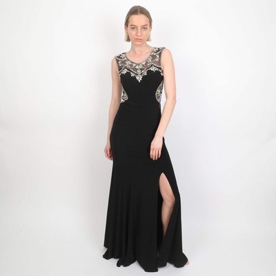 JVN by Jovani  Black Dress, UK Size 6