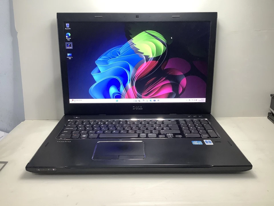 17.3Dell Vostro 3750,INTEL i5 @ 2.40GHz,8GB RAM,256GB SSD,WIN 11 PRO 23H2.(218) - Image 2 of 4