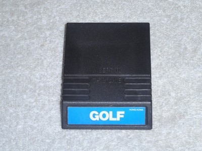 COMMODORE 64 Golf cart only tested works video game!!!!!!!!!!!!!!!!!!!!!!!! Y-37