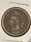 1859 Indian Head Cent    FULL Liberty   Environmental Issues