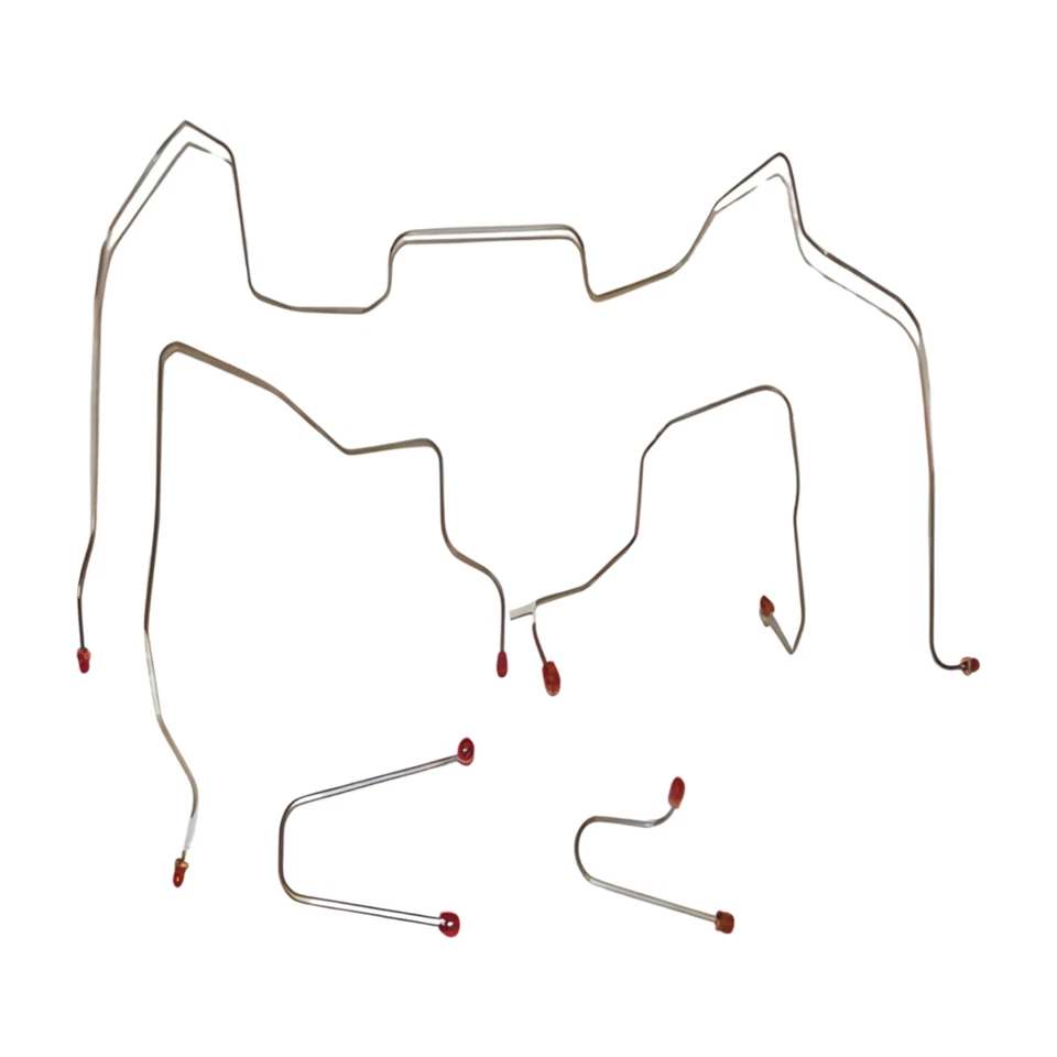 Línea de freno completa platón largo para Chevrolet Cheyenne C3500 95-00-CBK0015SS-CPP Foto 2 de 4