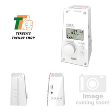 Portable Digital Metronome - White, 8 Sounds 19 Rhythms for Musicians