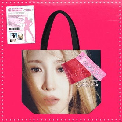 LEE CHAEYEON 4th Mini Album [Till I Die] Reusable Bag Ver Reusable Bag+Pouch+etc