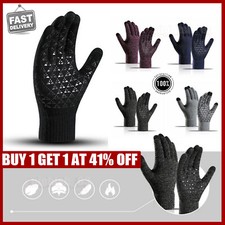 Winter Gloves Thermal Touch Screen Thermal Windproof Warm Gloves Men Women UK