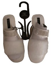 Slippers I.N.C Women's Size Med. 7/8 White