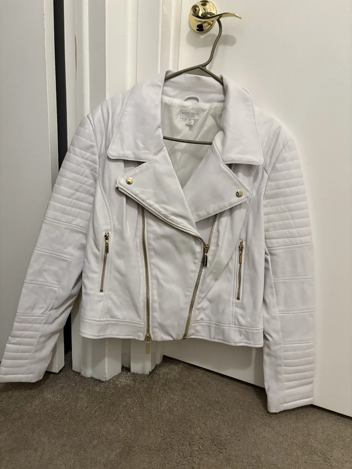 bisou bisou michele bohbot leather jacket - Image 2 of 4