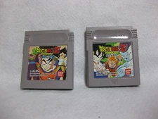 Lot 2 Dragon Ball Z Goku Hishouden & Gekitouden Game Boy JAPAN Nintendo
