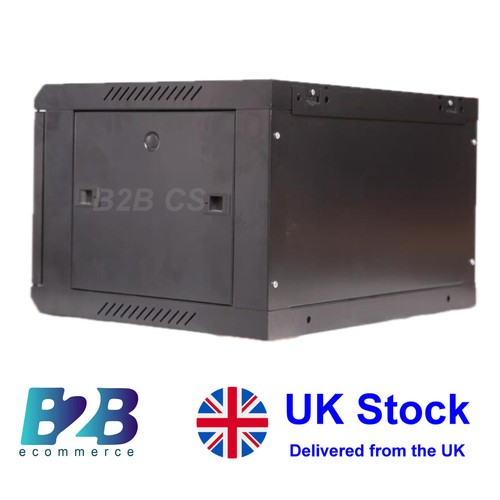 4U 6U 9U 12U Network Data Cabinet - Wall Mountable Server Rack Flat Packed - Picture 3 of 11