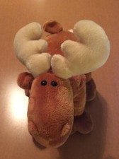 Mary Meyer Brown Standing Moose Plush 9"
