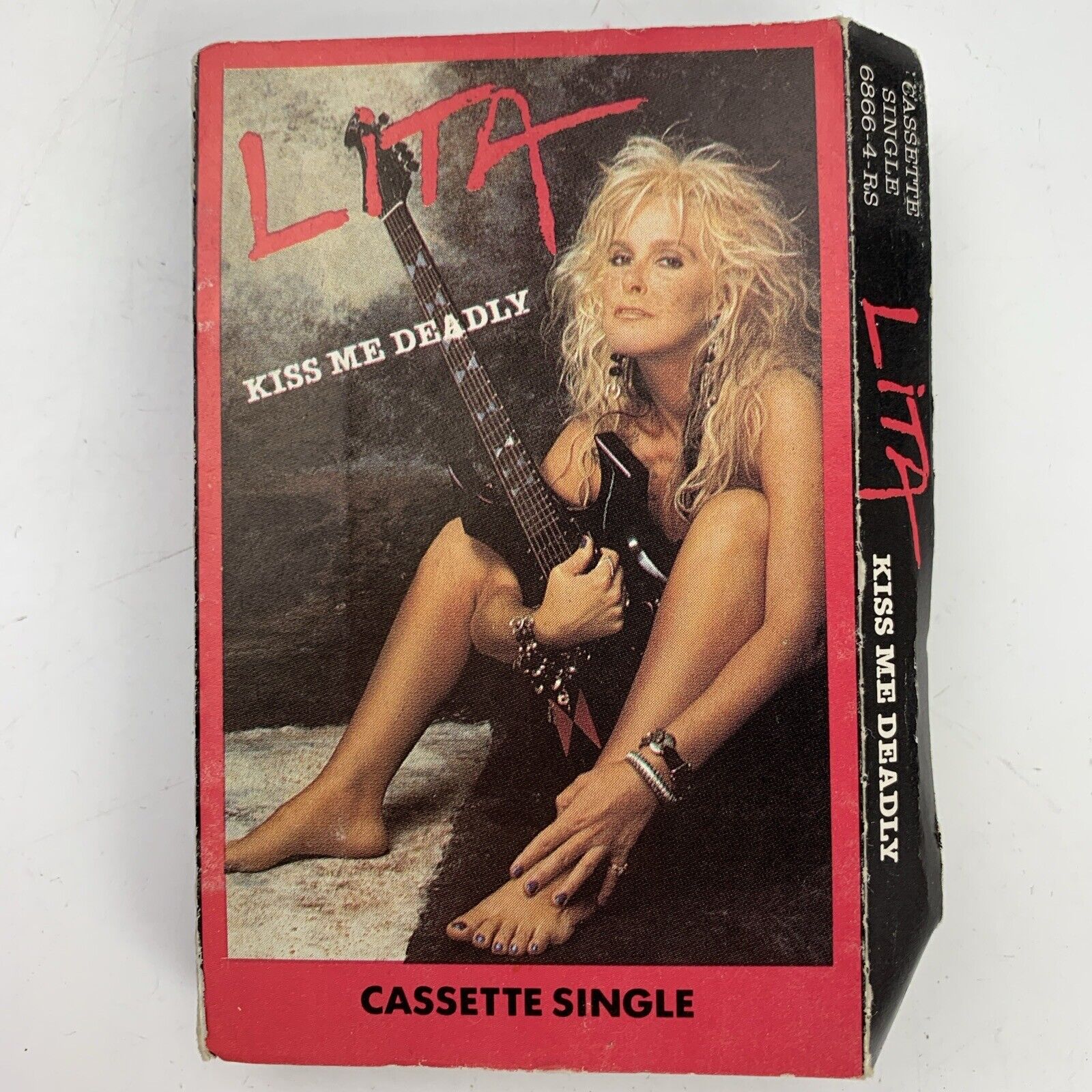Lita Ford Kiss Me Deadly (Cassette) Single