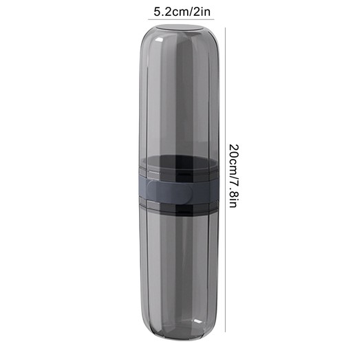 Travel Portable Toothbrush Cup Bathroom Toothpaste Holder Storage Case Box - Picture 8 of 14