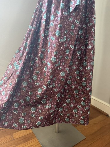 Women’s Vintage Jessica McClintock Gunne Sax Cottage Core Floral Print Dress - Picture 9 of 21
