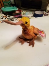 TY Beanie Baby - BEAK the Kiwi Bird 5.5 inch - MWMT's Stuffed Animal Toy