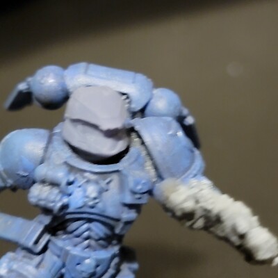 HALO SCOUT HELMET (10x)compatable with warhammer 40k Primaris or astra militarum