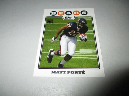 Matt Forte 2008 Topps RC #356
