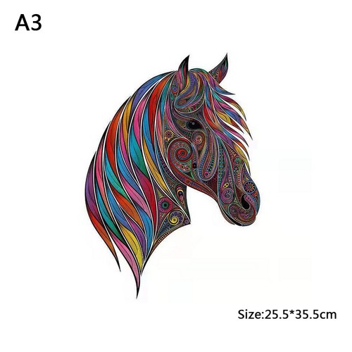 Wooden Jigsaw Puzzles Unique Animal Shape Adult Kids Birthday Gift Home Decorate - Picture 36 of 62