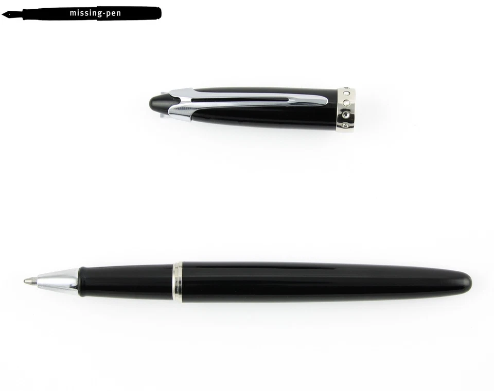 Bolígrafo Waterman Ici et La en negro/plata C.C. Foto 4 de 4