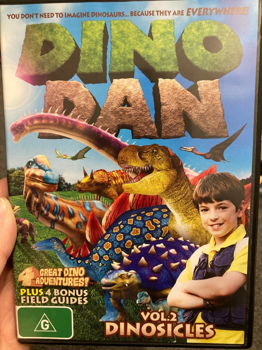 Dino danシリーズ DVD全13枚 Dino Dan Volume 2 - Dinosicles region 4 DVD (kids dinosaur