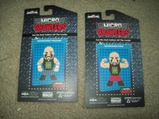  Micro Brawler CARDS HEADBANGERS Pro Wrestling AEW WWE WWF WcW ROH IMPACT ECW dx