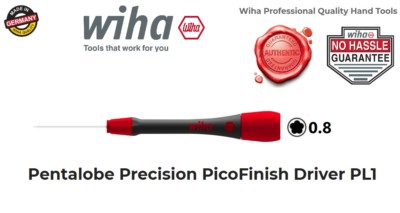 Wiha PL1 Screwdriver Pentalobe P2 0.8 For iPhone 7 XS 11 12 13 14Pro Max 15 16