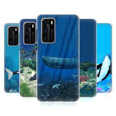 OFFICIAL SIMONE GATTERWE LIFE IN SEA SOFT GEL CASE FOR HUAWEI PHONES 4