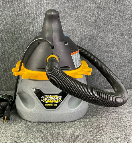 Emerson Stinger WD20250 2.5 Gallon 1.75 Peak HP Compact Wet & Dry Vacuum Cleaner