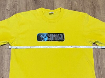 Supreme Miles Davis Tee Canary Yellow SS21 Size Large Men's