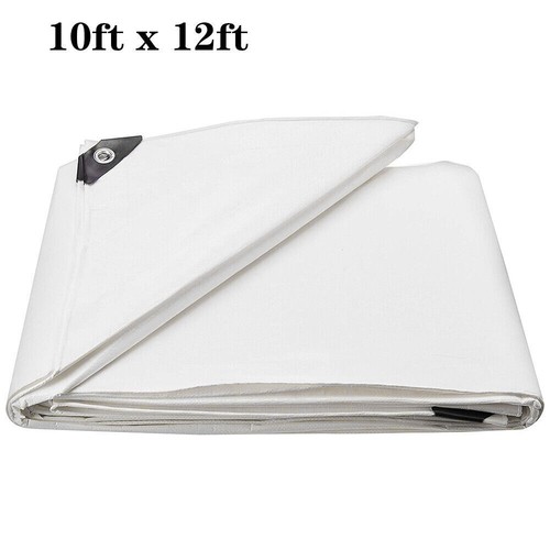 12 Mil Heavy Duty Tarpaulin Waterproof Tarp Poly Canopy Tarp Tent Shelter Cover - Picture 19 of 37