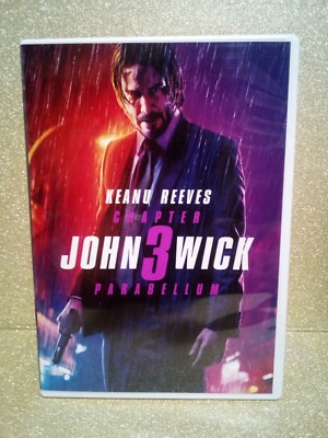 (1-285)  JOHN WICK, CHAPTER 3: PARABELLUM'' DVD / PRE-WATCHED