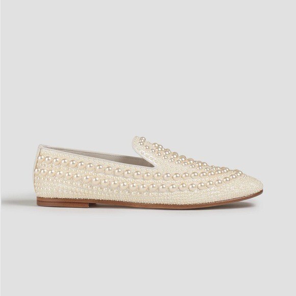 EUC JIMMY CHOO Varsha embellished satin loafers 36 $1,895 | eBay EUC JIMMY CHOO Varsha embellished satin loafers 36 $1,895 | eBay
