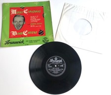 Rare 1957 Bing Crosby The Andrews Sisters Merry Christmas 10