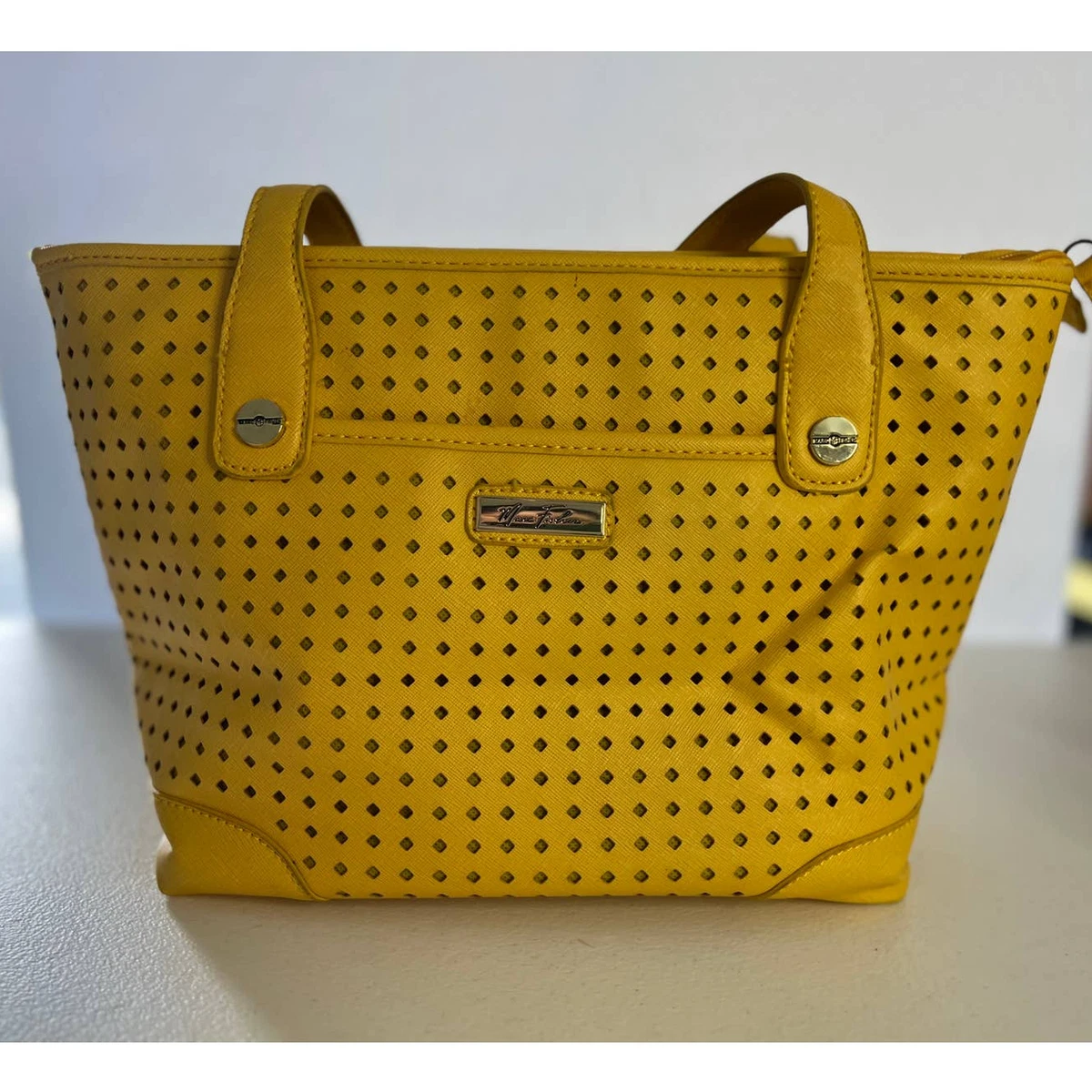 Yellow tote hotsell purse