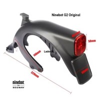 Ninebot G2 Max Schutzblech Set Hinten Original Ersatzteil Segway Mit RüCklicht