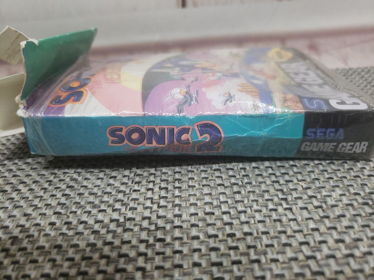 Sonic The Hedgehog Sega Game Gear Complete In Box CIB | Nice Shape!