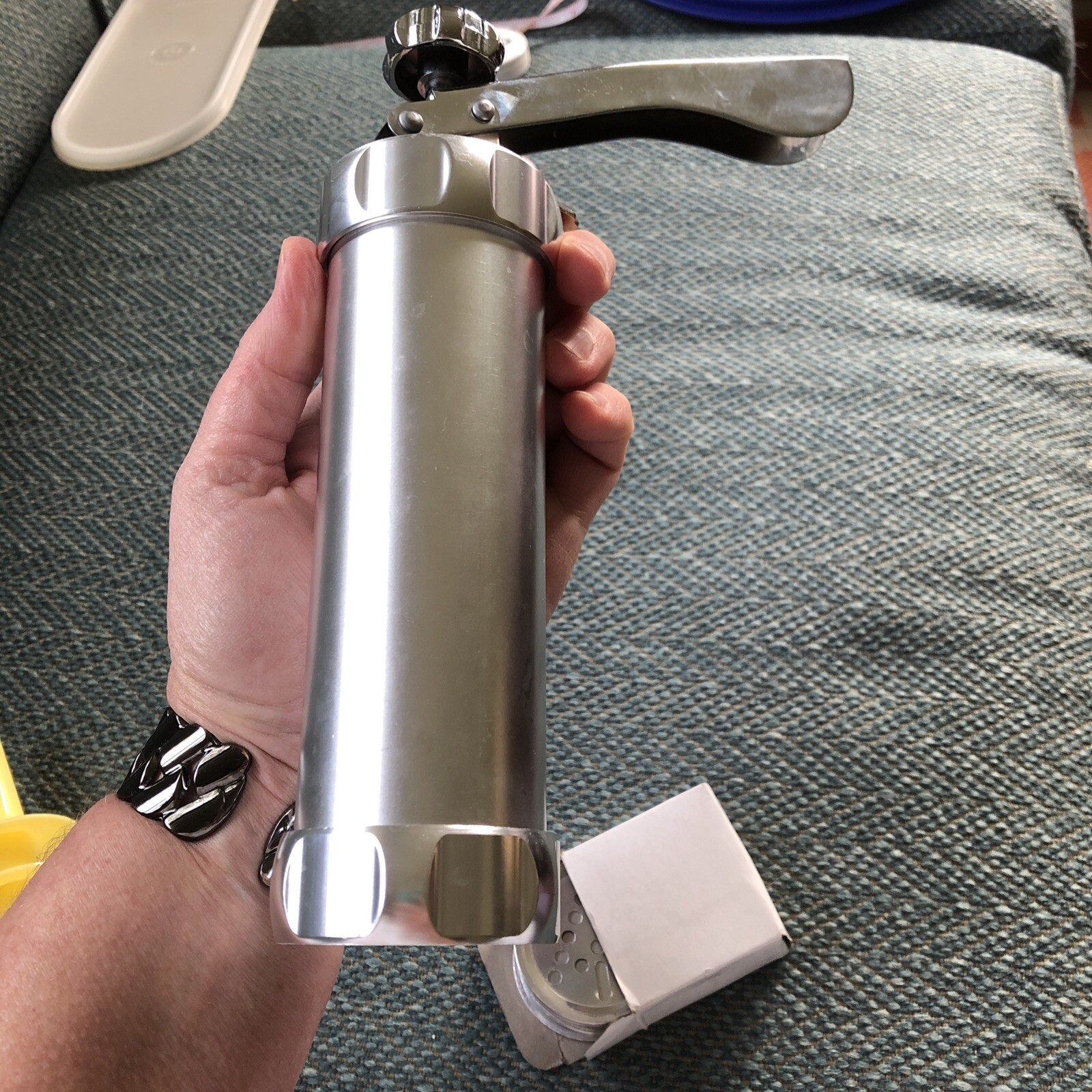 Norpro Cookie & Icing Press Set 20 disks, 4 Icing tips 3300 Holiday