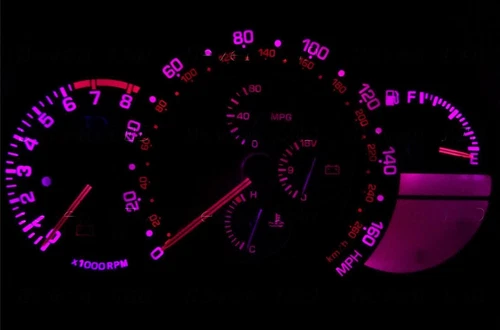 Gauge Cluster Instrument Bulbs Kit & Key Light LED Set for Lexus IS300 2001-2005 - Picture 11 of 13