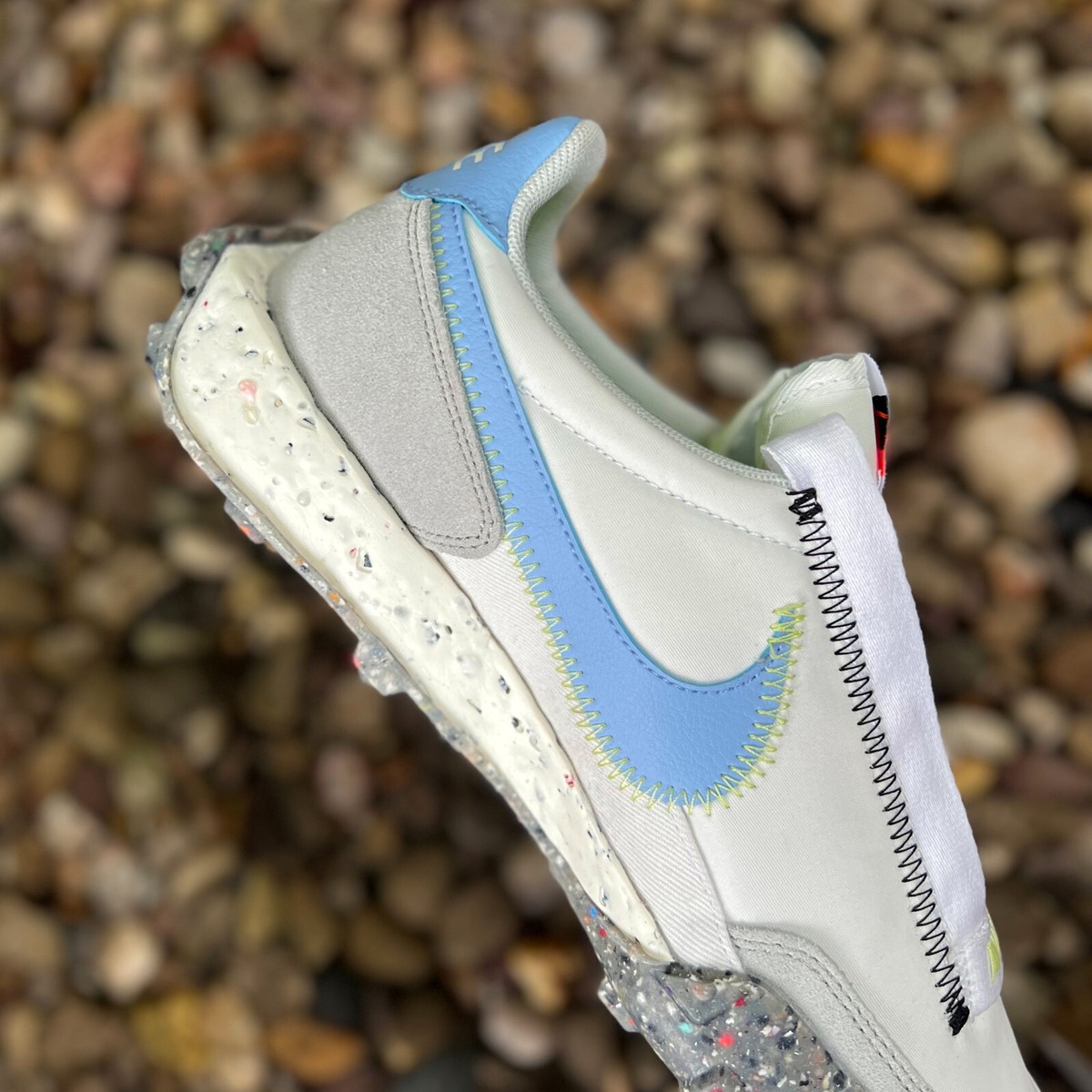 WMNS Nike Waffle Racer Crate White/Lemon CT1983-106 UK6.5 WMNS Nike Waffle Racer Crate White/Lemon CT1983-106 UK6.5