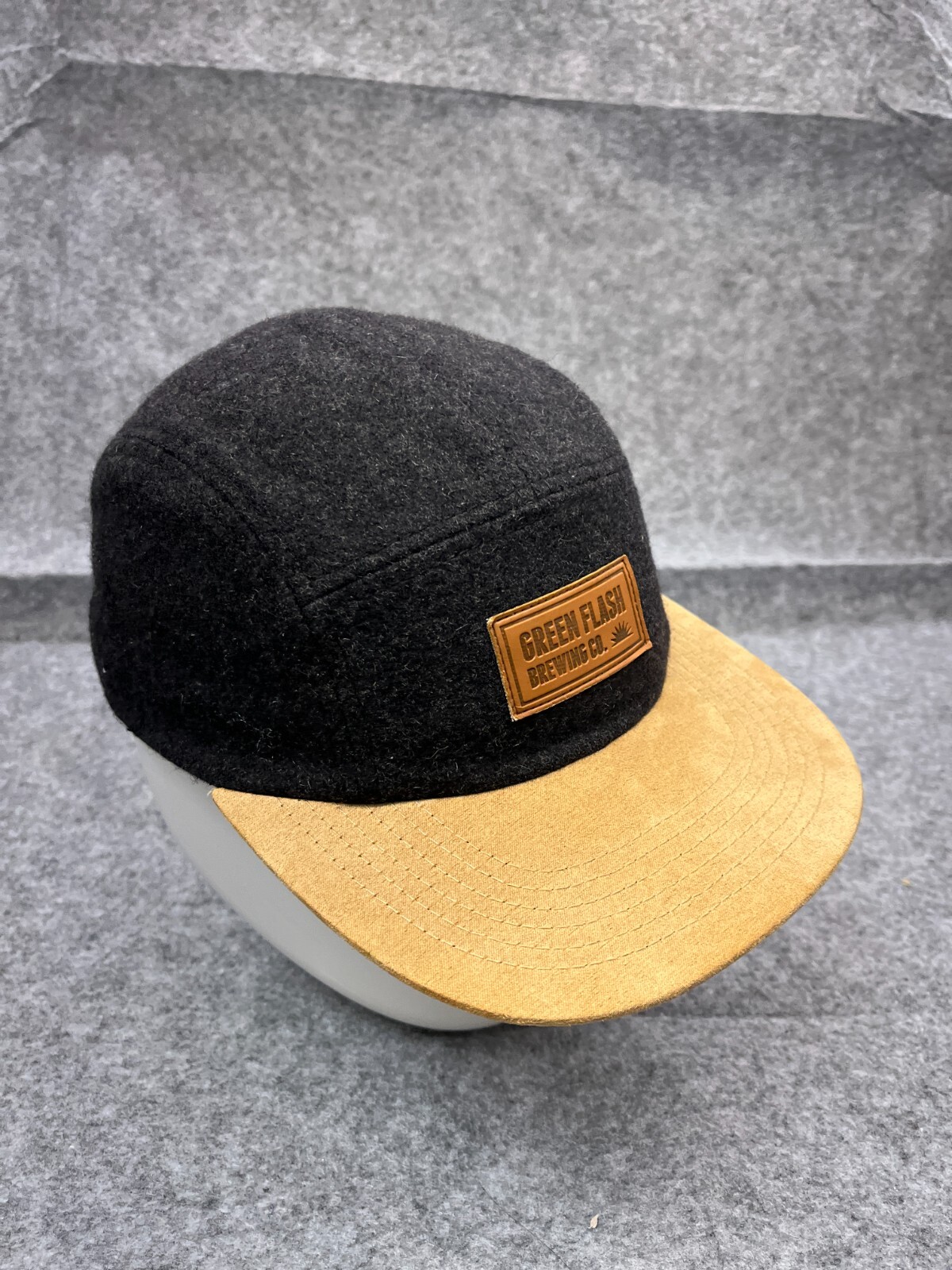 Green Flash Brewing Hat Cap Strap Back Adult Gray… - image 10