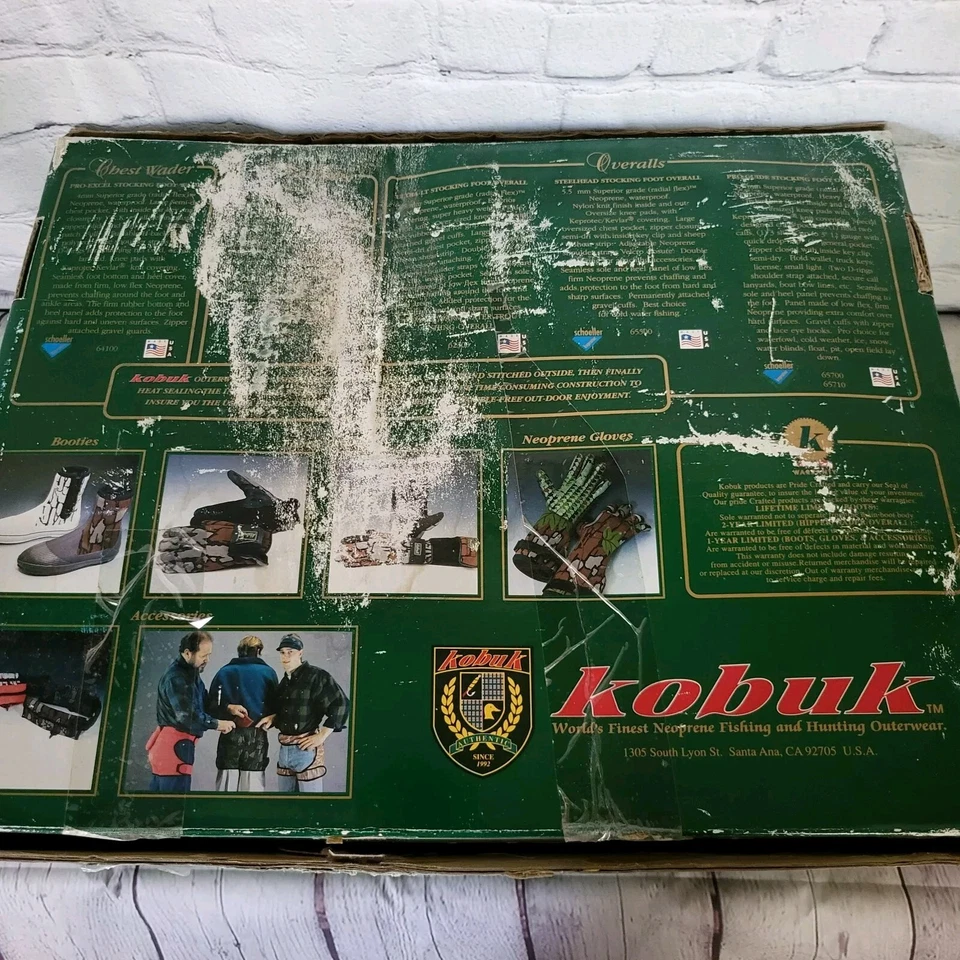 Kobuk Size XL-L Mossy Oak Ripplin Water Camo Chest Waders Neoprene Feet - Image 2 of 4