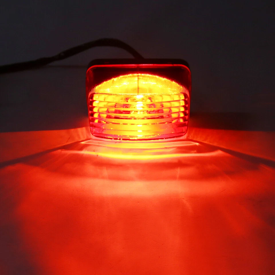 Luces traseras rojas para Yamaha Grizzly Big Bear Bruin Kodiak Wolverine Rhino Viking Foto 3 de 4