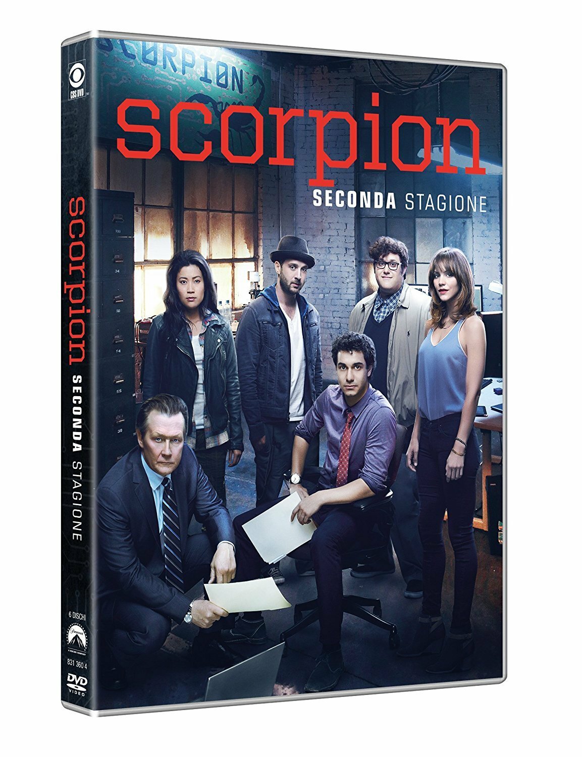 SCORPION - STAGIONE 02  6 DVD  COFANETTO  SERIE-TV