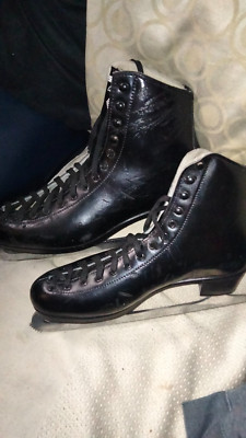 Vintage Risport Laser Schlittschuhe UK 10