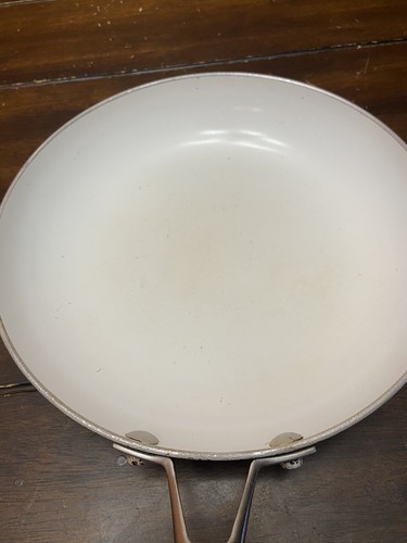 Calphalon White Ceramic Nonstick 10” Pan | Lid/Top Included | #1390 | FAST SHIP! - Picture 5 of 5