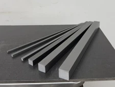 12L14 Steel Square Bar Stock Assortment 6 Pcs x 12" Long – Free Machining Metal