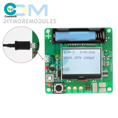 3.7V of inductor-capacitor ESR meter DIY MG328 Transistor multifunction tester