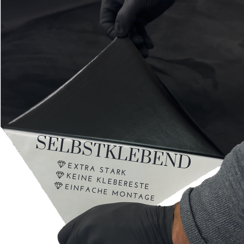 Premium Mikrofaser-Stoff Folie Wildleder-Optik Auto Camper Deko Möbel Interieur - Bild 3 von 7