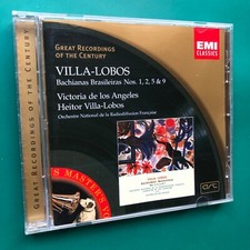 Heitor Villa-Lobos BACHIANAS BRASILEIRAS Neoclassical CD Victoria De Los Angeles
