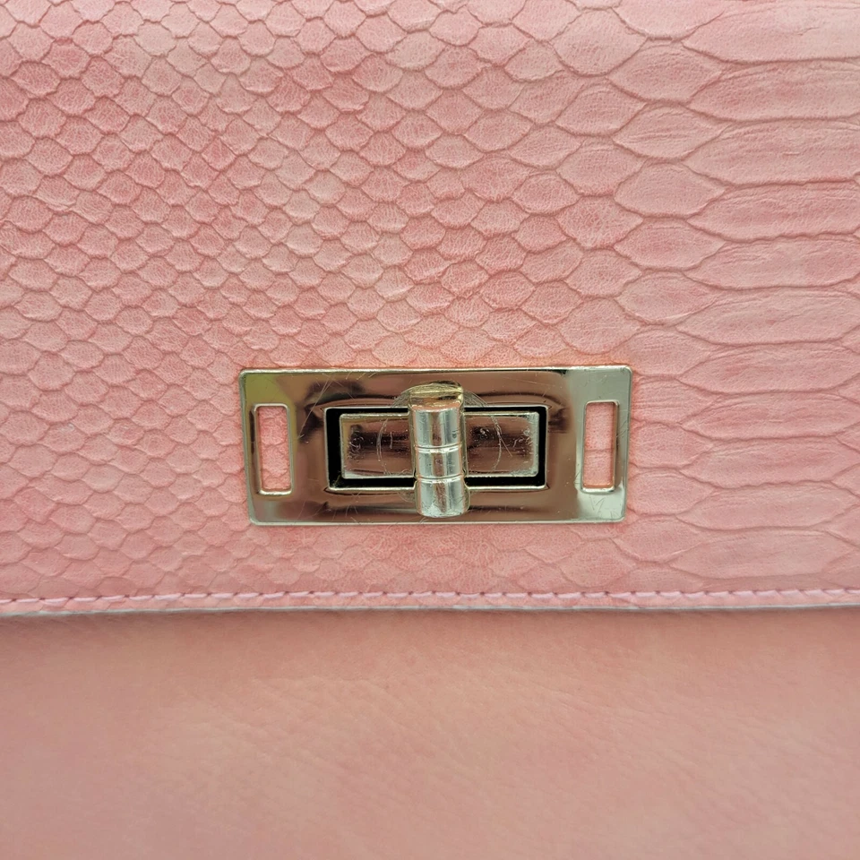 Bolso sin asas Dorothy Perkins de mano para mujer de oro rosa talla única. Rosa y oro Foto 2 de 4